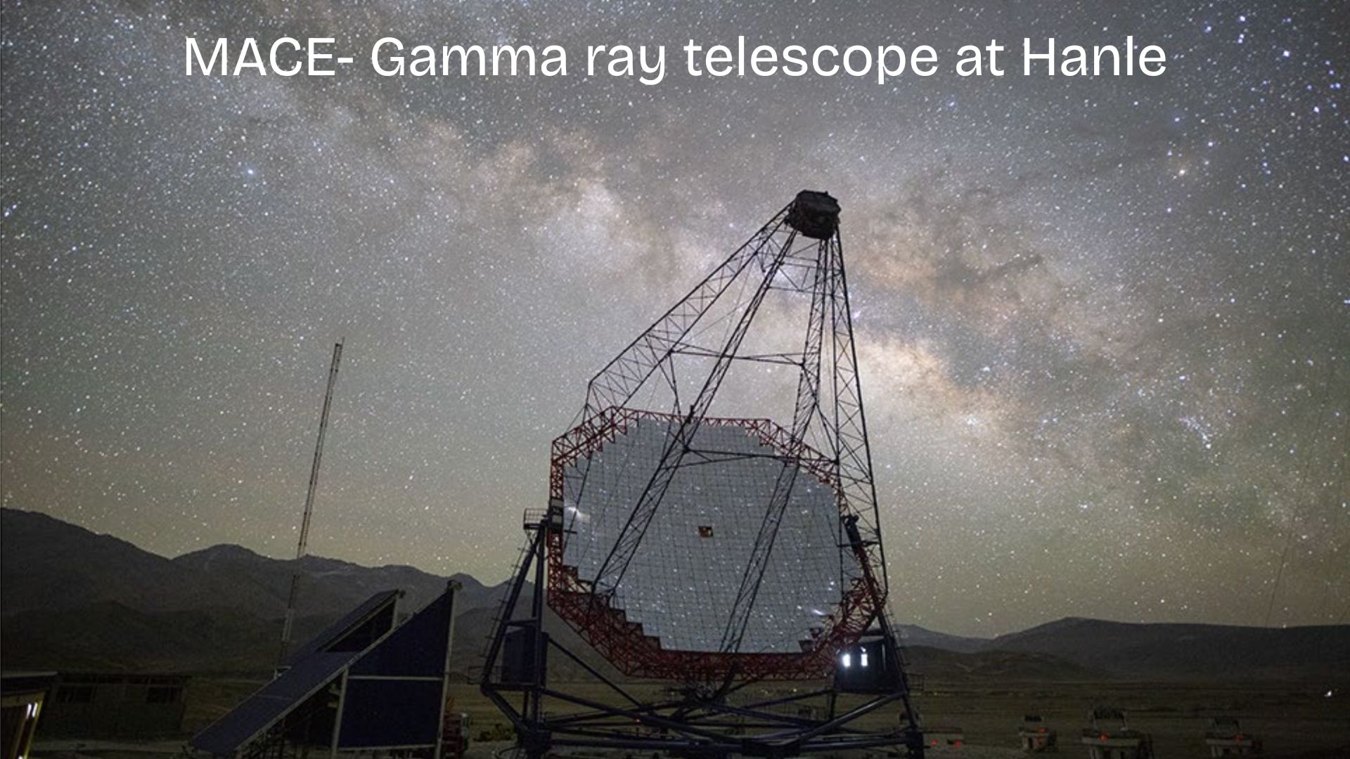 Asia's largest gamma-ray telescope, MACE, explores the high-energy cosmos