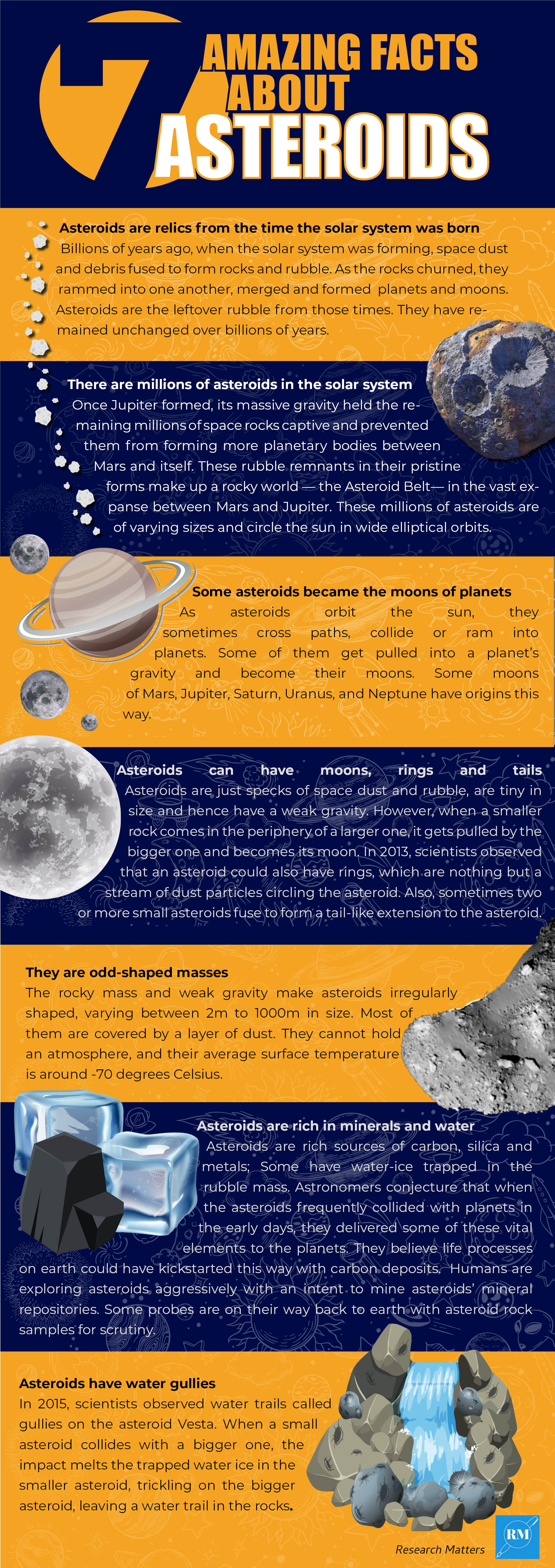 7 amazing facts about Asteroids