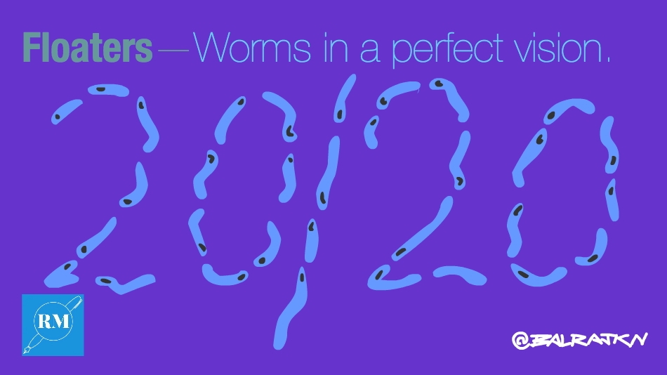 Is it a worm? Do I see spirits? Relax, it’s just a ‘floater.’