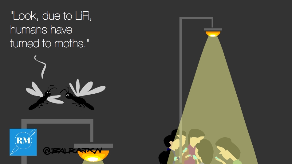 Li- Fi: The future of Internet?